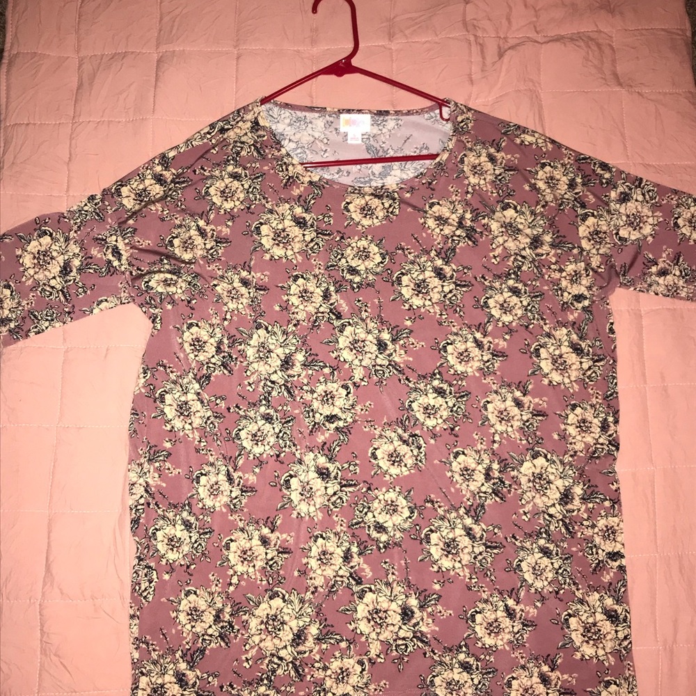 LuLaRoe Flowery Shirt